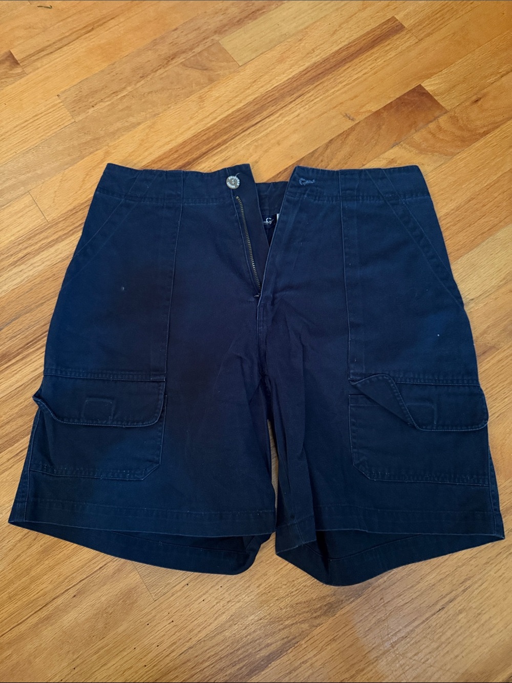 Jonathan Logan Women's navy Cargo Shorts - Classic Utility Fit